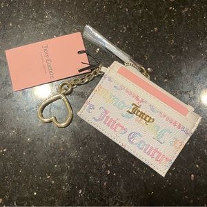Juicy Couture rainbow wallet cardholder NEW
